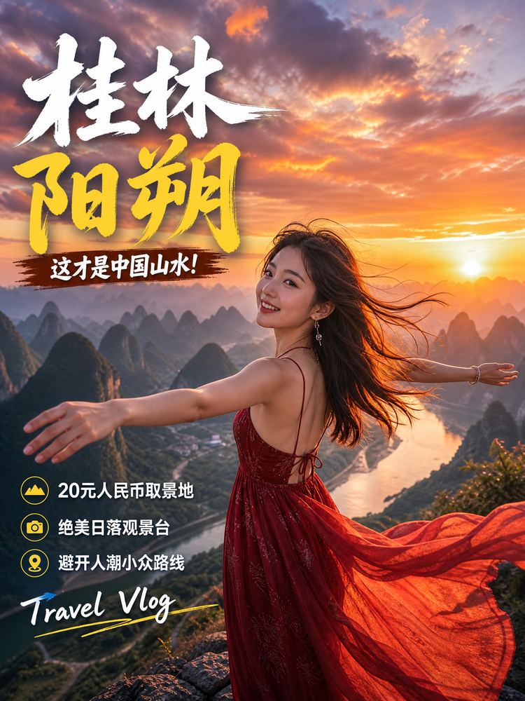 大象传媒旅行视频-桂林阳朔旅行视频演示